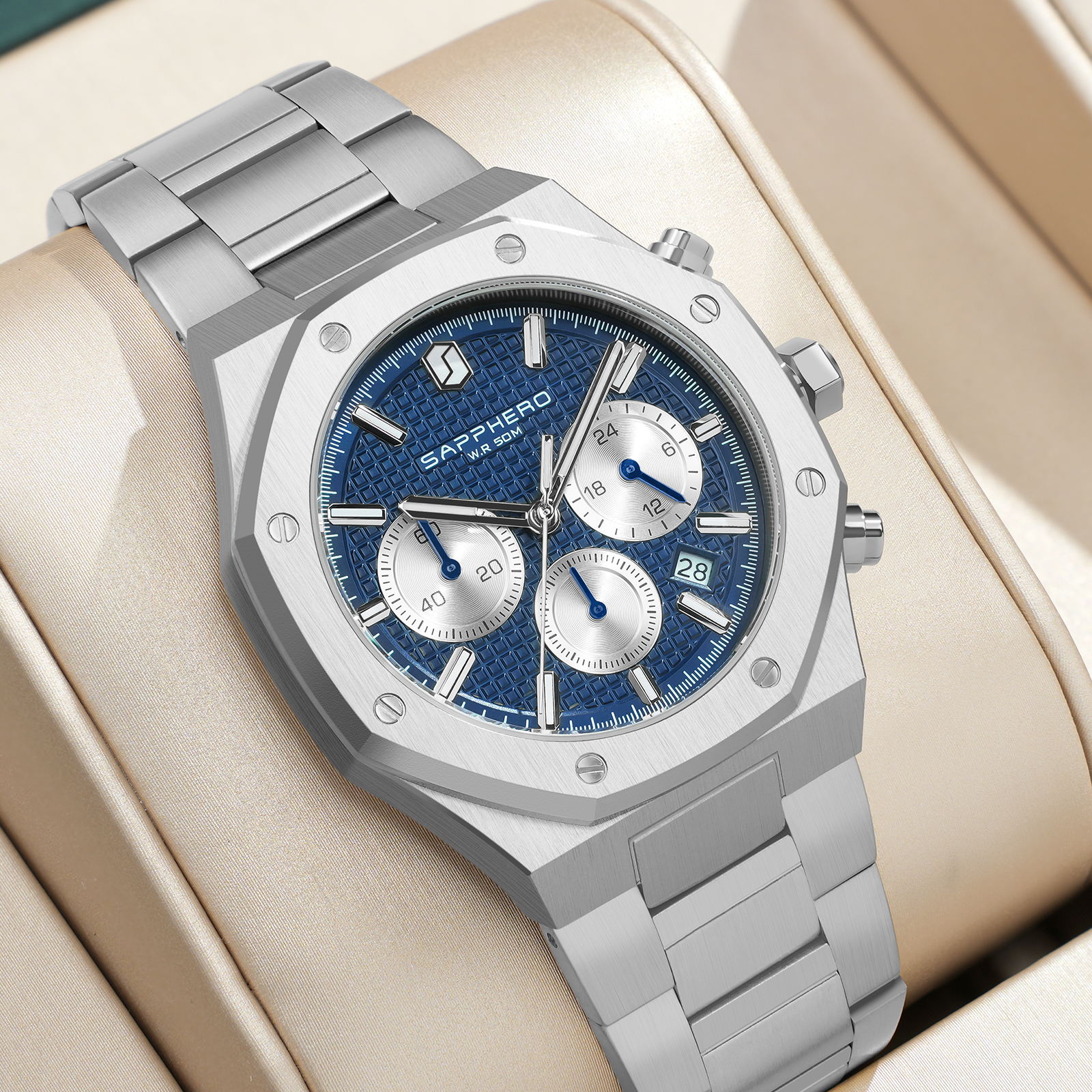Luxury Watch Hublot - SAPPHERO Men's Watch Waterproof watch Chronograph