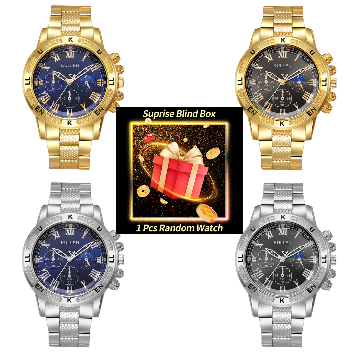 Luxury Watch Box - 1PC Surprise Mystery Watch Blind Box-Luxury