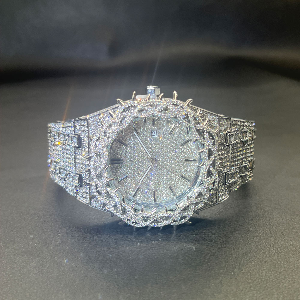 Luxury Watch Ap - MISSFOX Hot Fashion Full Diamond Watches
