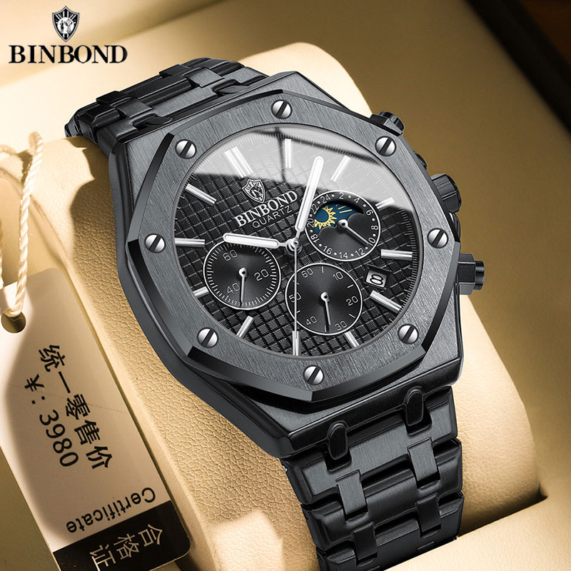 Luxury Watch Hublot - BINBOND Quality Men Watch Luxury High