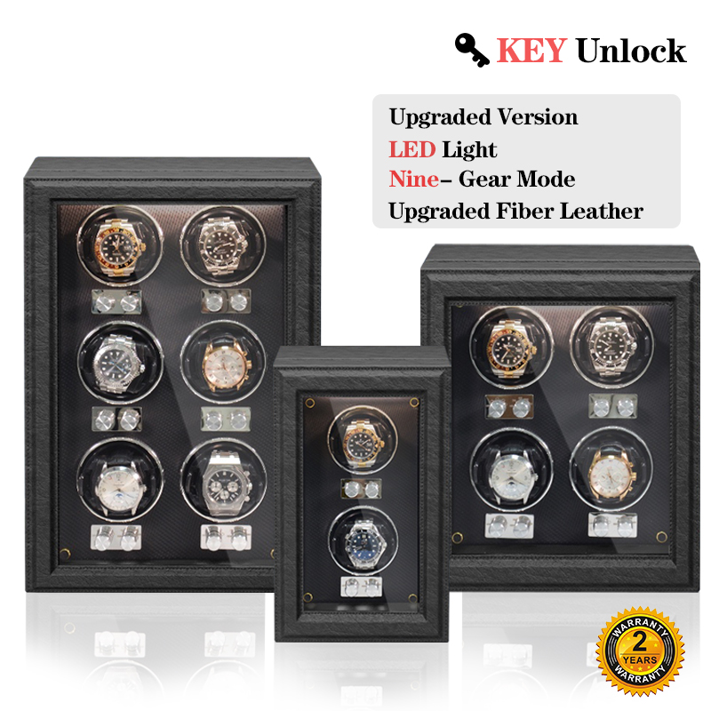 Luxury Watch Winder Box - Luxury Brand Wood Watch Winder High-End