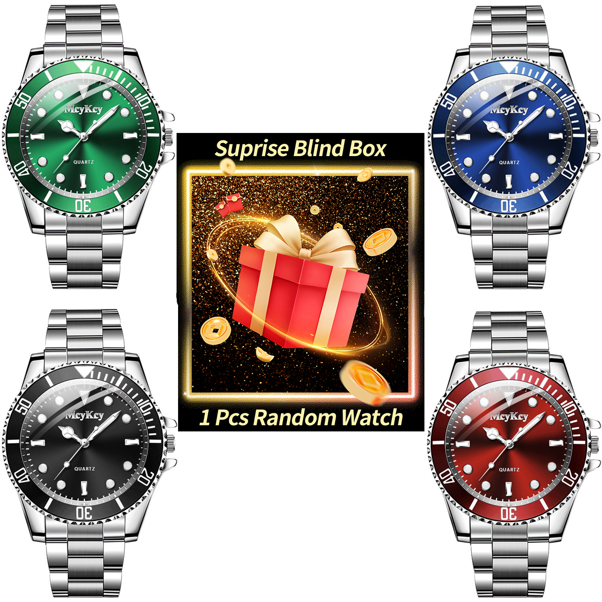 Luxury Watch Collection - 1PC Surprise Mystery Watch Blind Box-Luxury