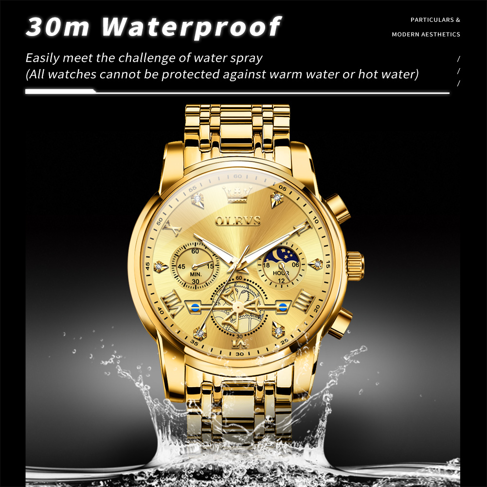 Luxury Watch Brands - OLEVS 2856 Brand original authentic watches