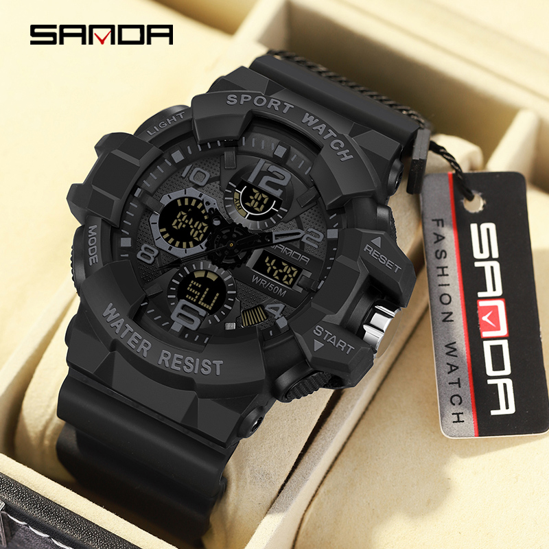 Luxury Watch Shop - SANDA Brand G- Style Military Watch
