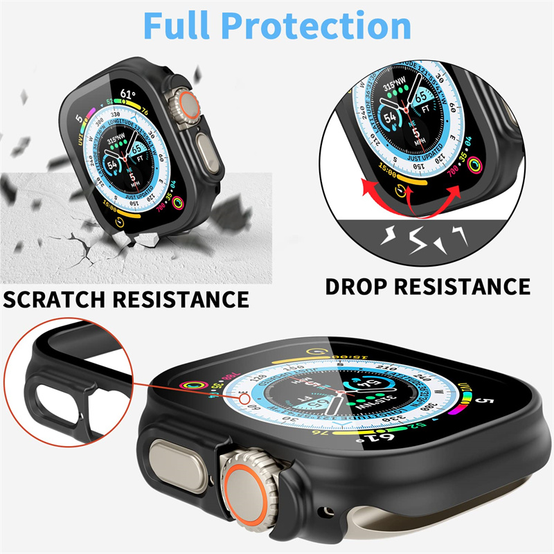 Glass+case For Apple Watch Ult - Luxury Watch Apple recensie en prijs