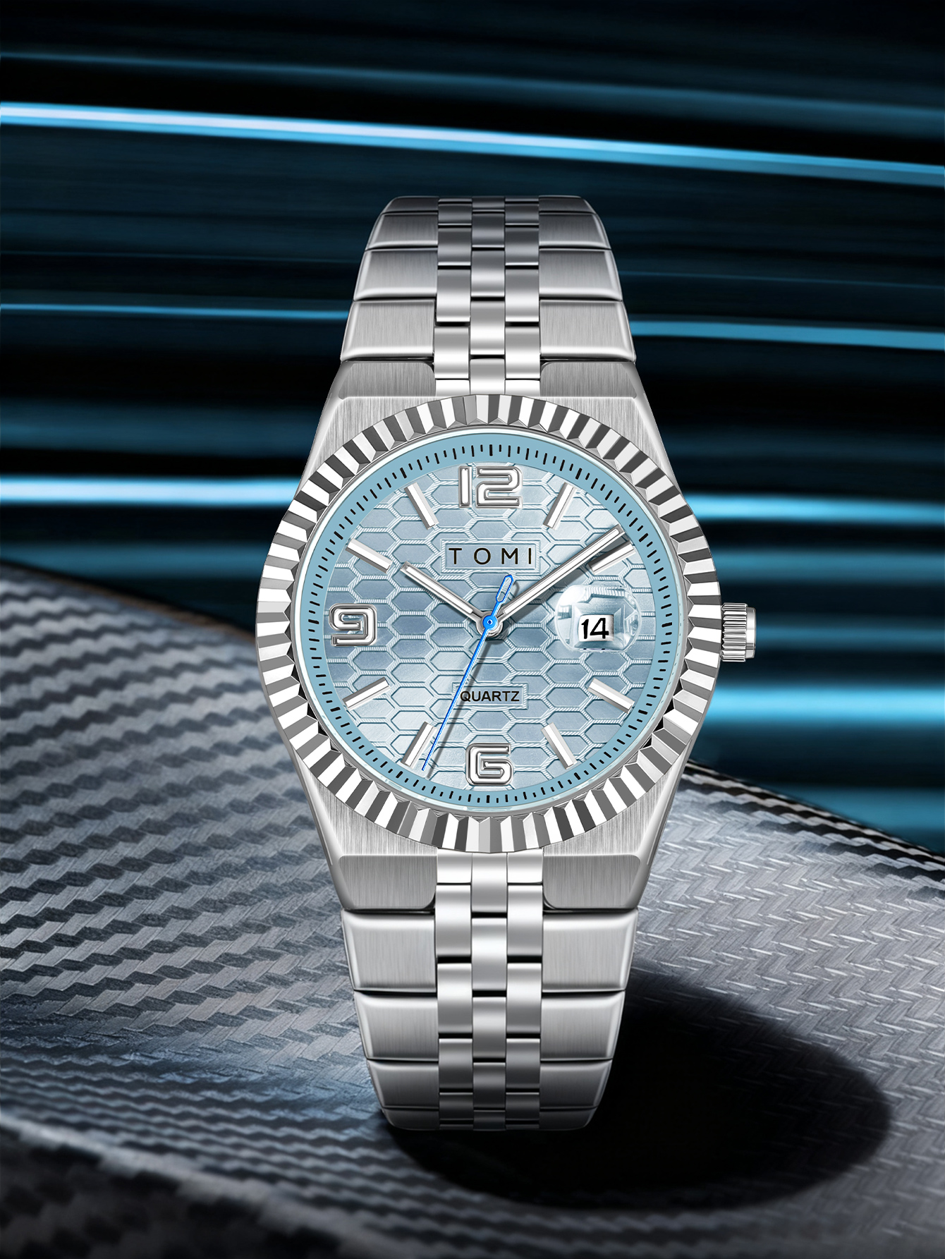 TOMI Luxury Men's Watch Steel  - Luxury Watch Box recensie en prijs