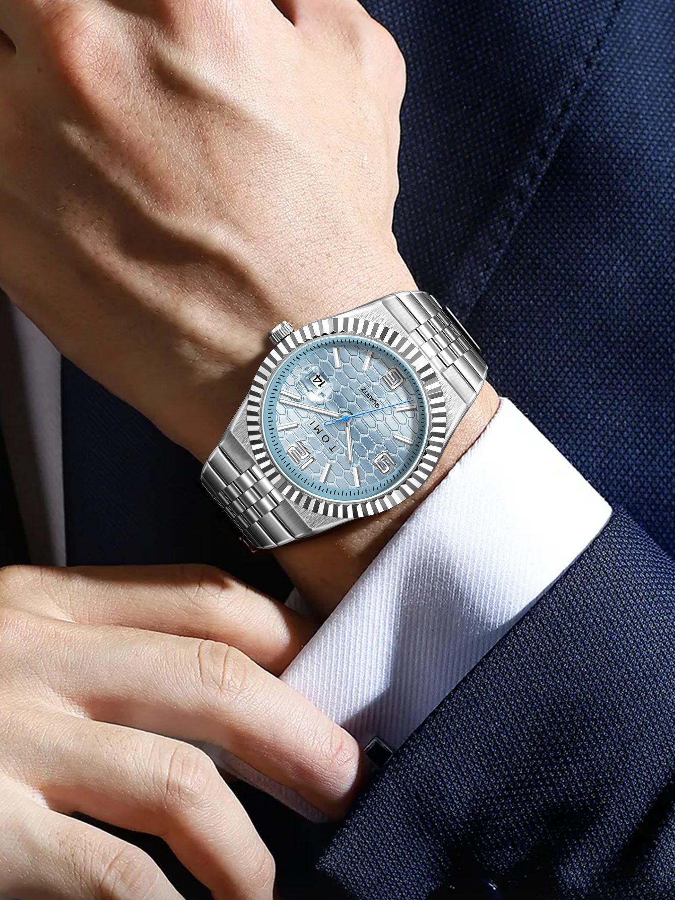 TOMI Luxury Men's Watch Steel  - Luxury Watch Box recensie en prijs