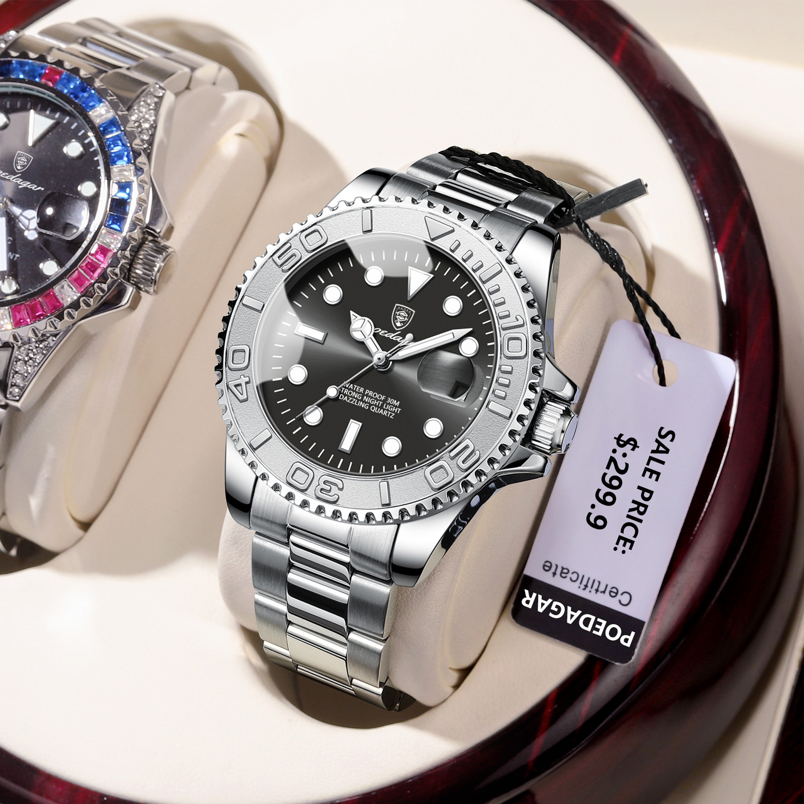 POEDAGAR Luxury Business Men W - Luxury Watch Hublot recensie en prijs