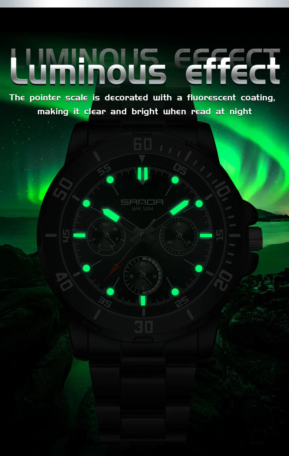 SANDA 3265 3266 Men's Electron - Luxury Watch Shop recensie en prijs