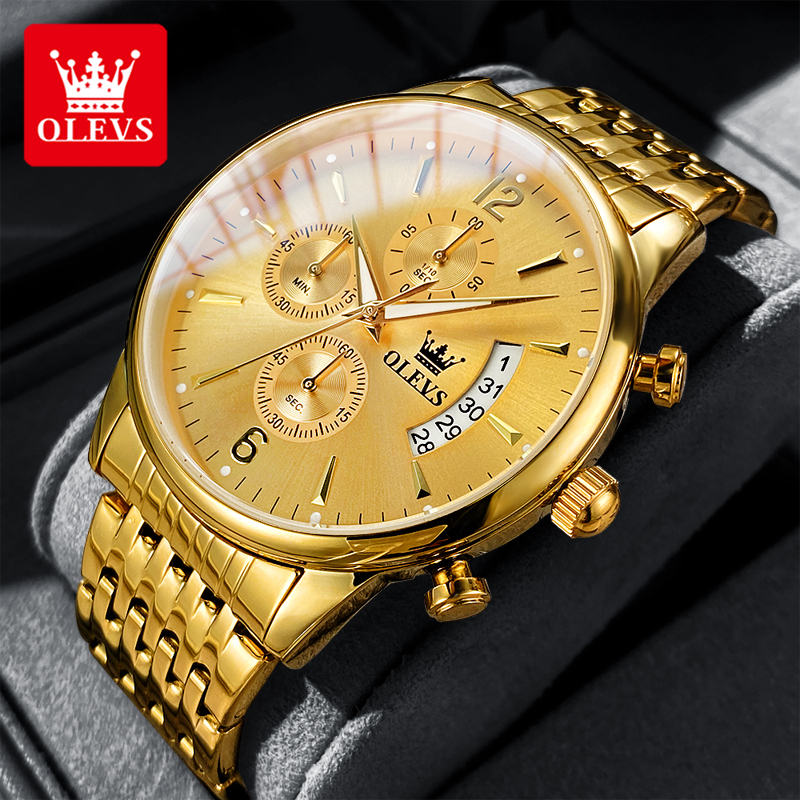OLEVS luxury brand men's watch - Luxury Watch Brands recensie en prijs