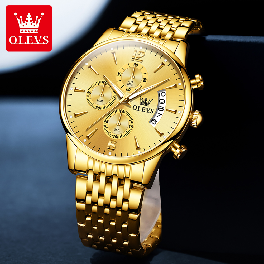 OLEVS luxury brand men's watch - Luxury Watch Brands recensie en prijs