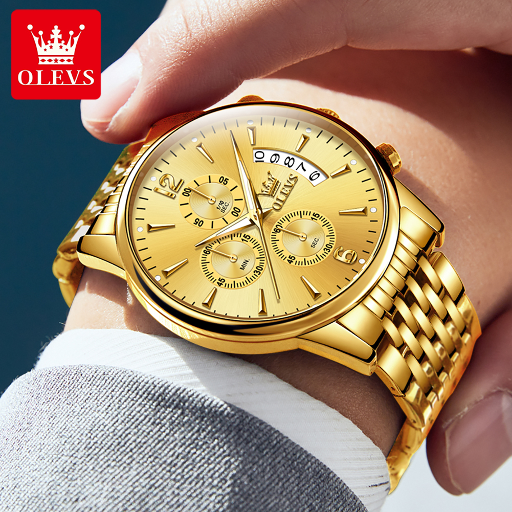 OLEVS luxury brand men's watch - Luxury Watch Brands recensie en prijs