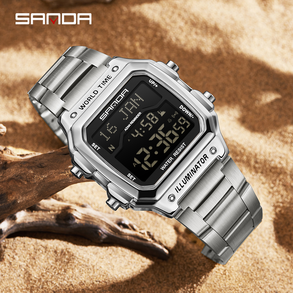 SANDA Luxury Men's Electronic  - Minute Repeater Watch recensie en prijs