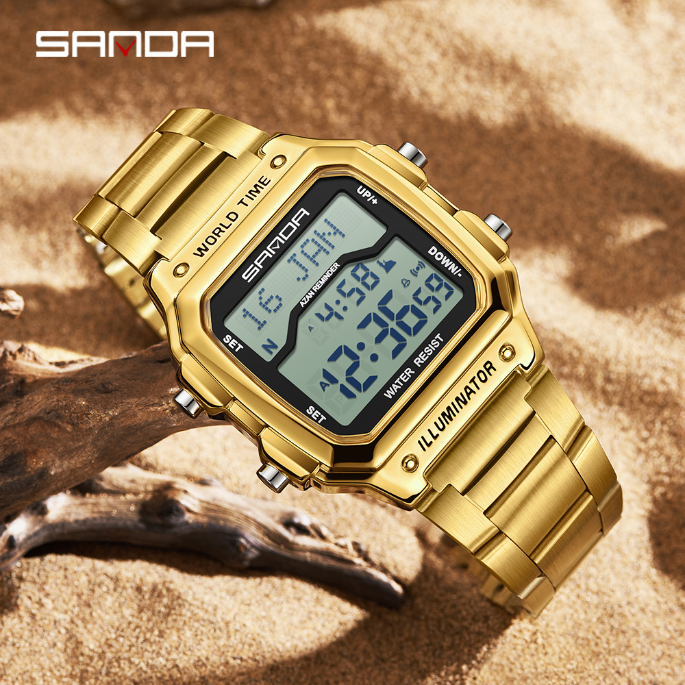 SANDA Luxury Men's Electronic  - Minute Repeater Watch recensie en prijs