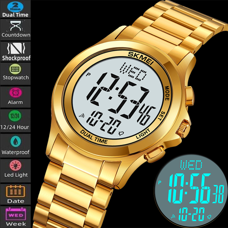 Skmei Mens Led Chronograph Bra - Minute Repeater Watch recensie en prijs