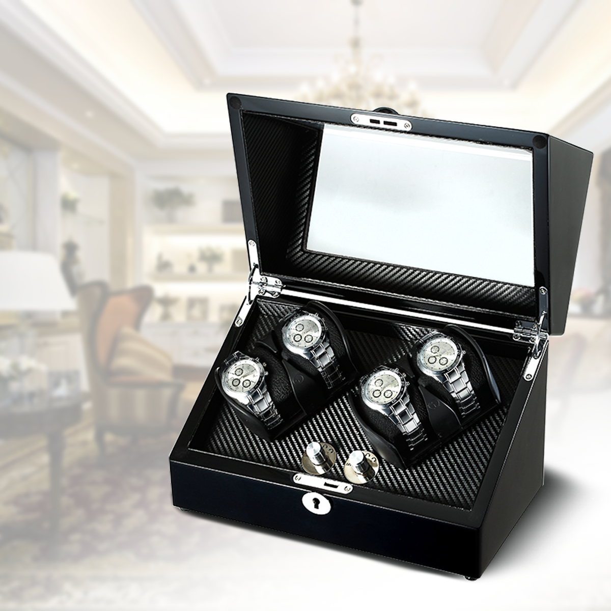 Luxury Watch Winder For Automa - Luxury Watch Winder Box recensie en prijs