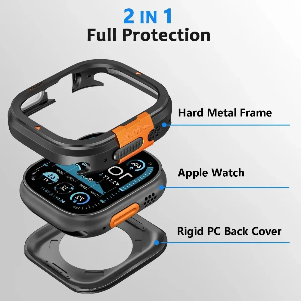 Metal Case for Apple Watch Ult - Luxury Watch Apple recensie en prijs