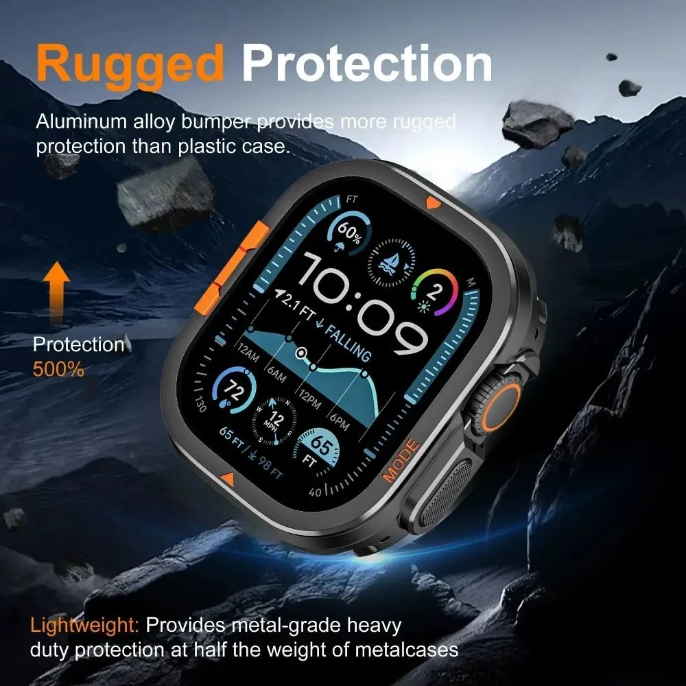 Metal Case for Apple Watch Ult - Luxury Watch Apple recensie en prijs
