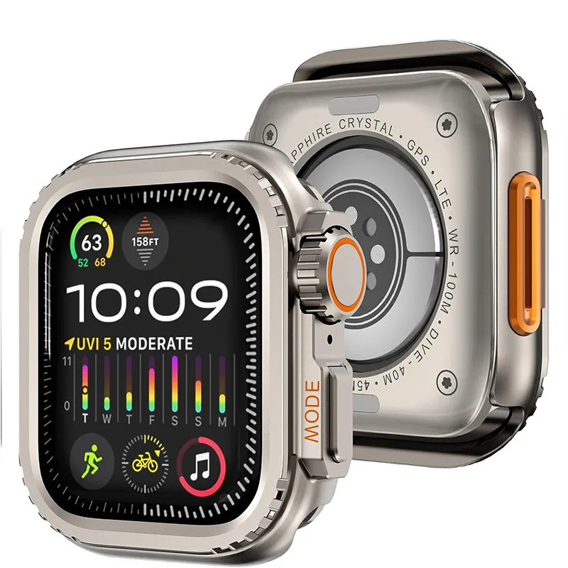Luxury Titanium Band+Metal Cas - Luxury Watch Apple recensie en prijs
