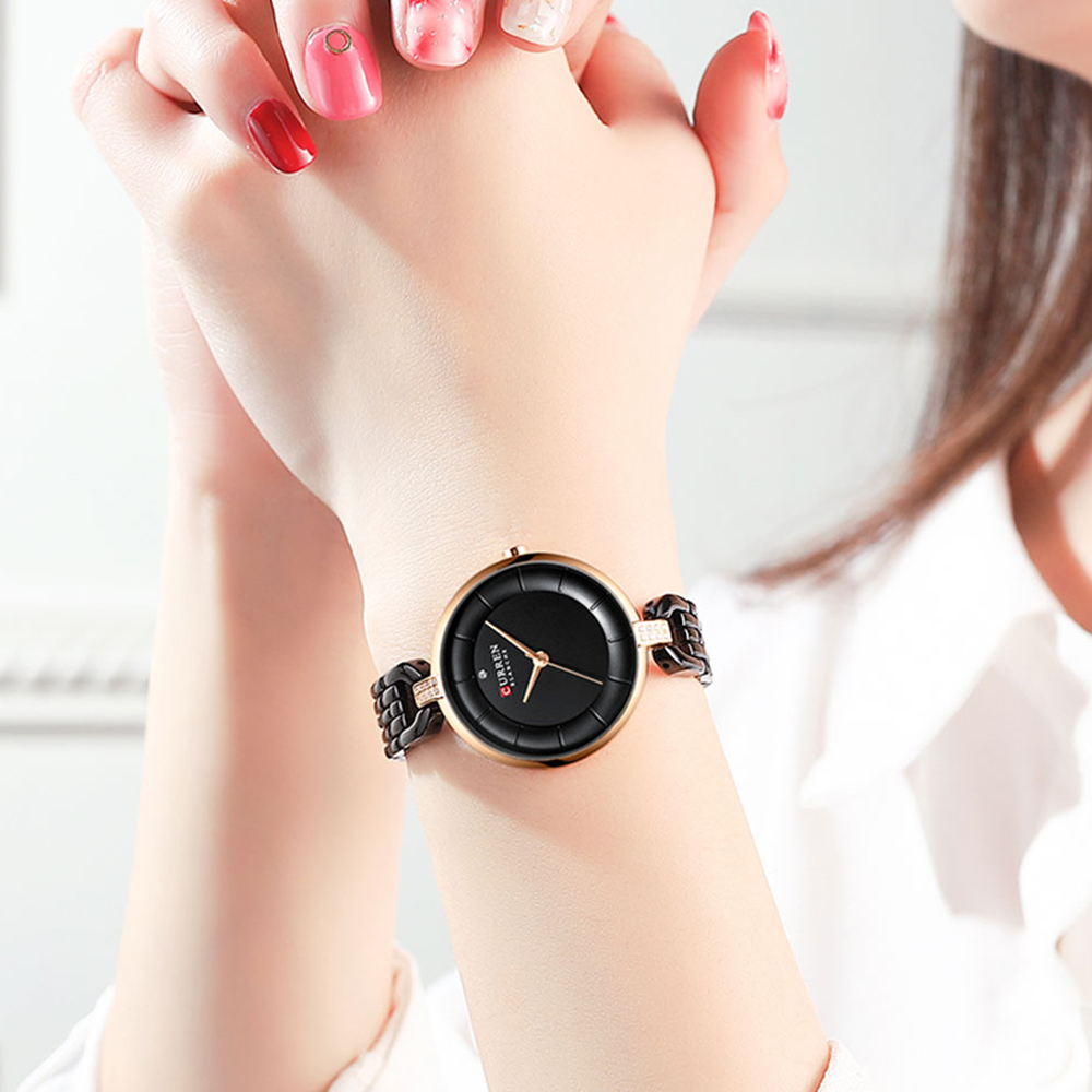 CURREN Quartz Women Luxury Rhi - Luxury Watch Apple recensie en prijs