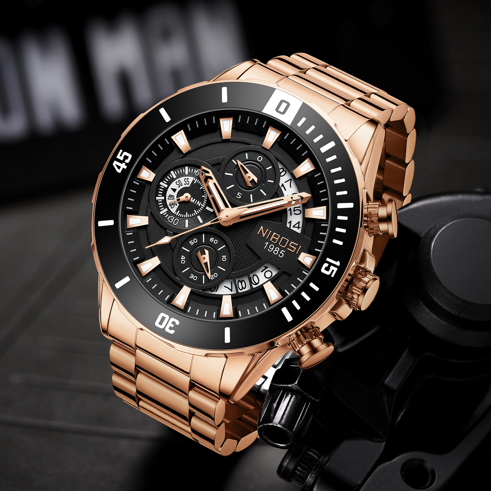 NIBOSI New Men's Watches Top B - Luxury Watch Brands recensie en prijs
