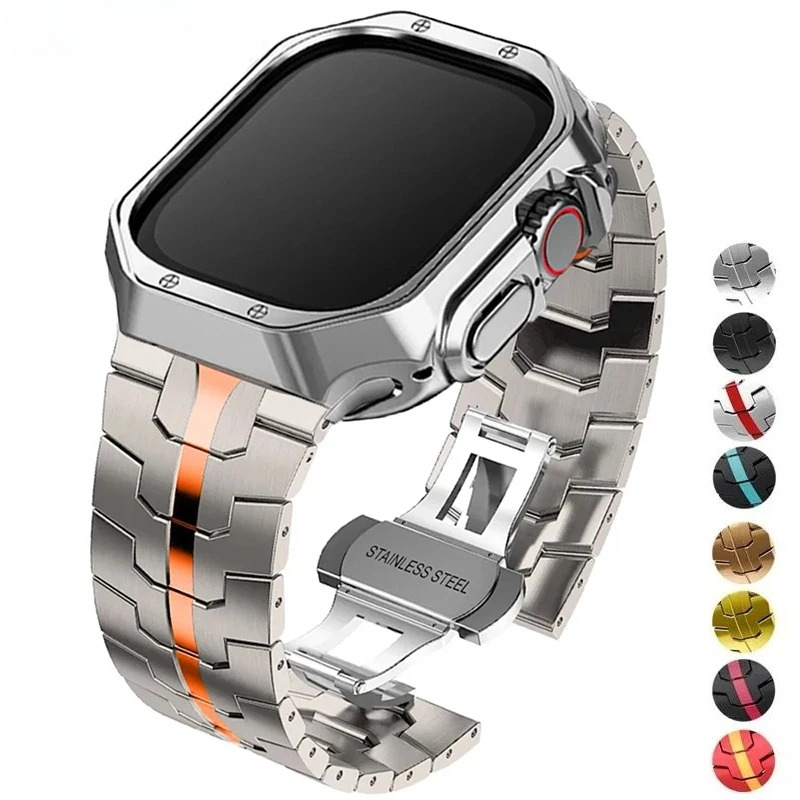 Luxury Strap+Case For Apple Wa - Luxury Watch Apple recensie en prijs