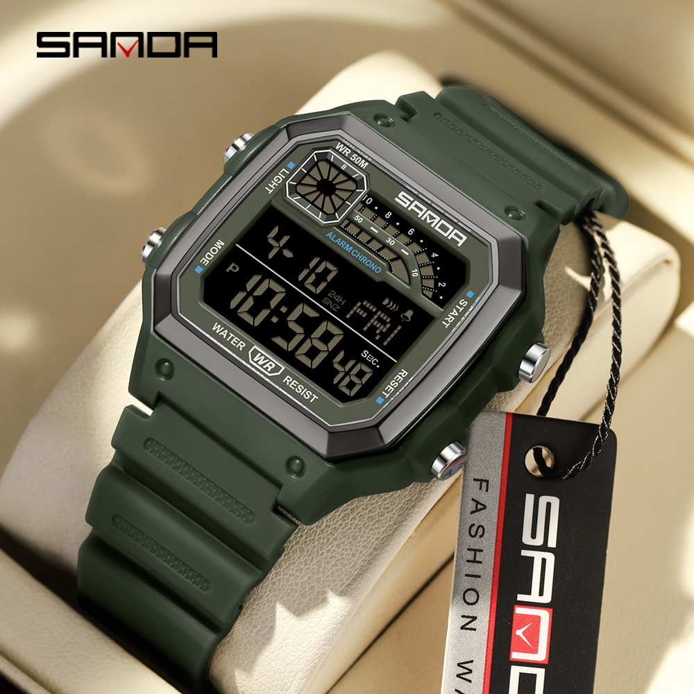 SANDA 6196 Men Electronic Watc - Minute Repeater Watch recensie en prijs