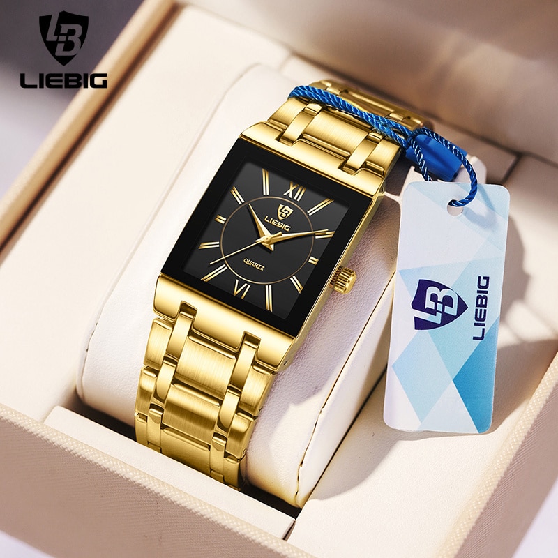 LiEBIG Luxury Golden Quartz Wr - Luxury Watch Life recensie en prijs