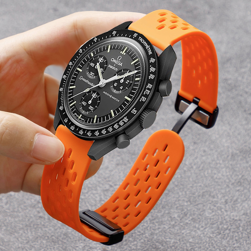 Silicone Strap For Omega X Swa - Luxury Watch Omega recensie en prijs