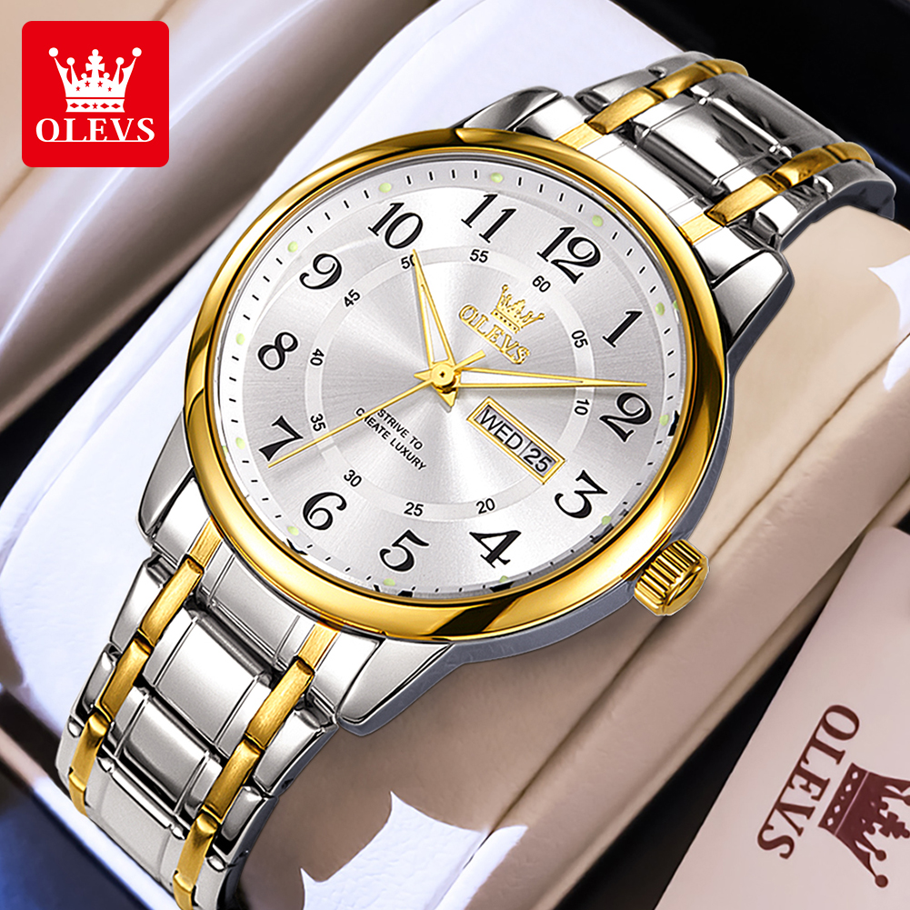 OLEVS Casual fashion men's wat - Luxury Watch Brands recensie en prijs