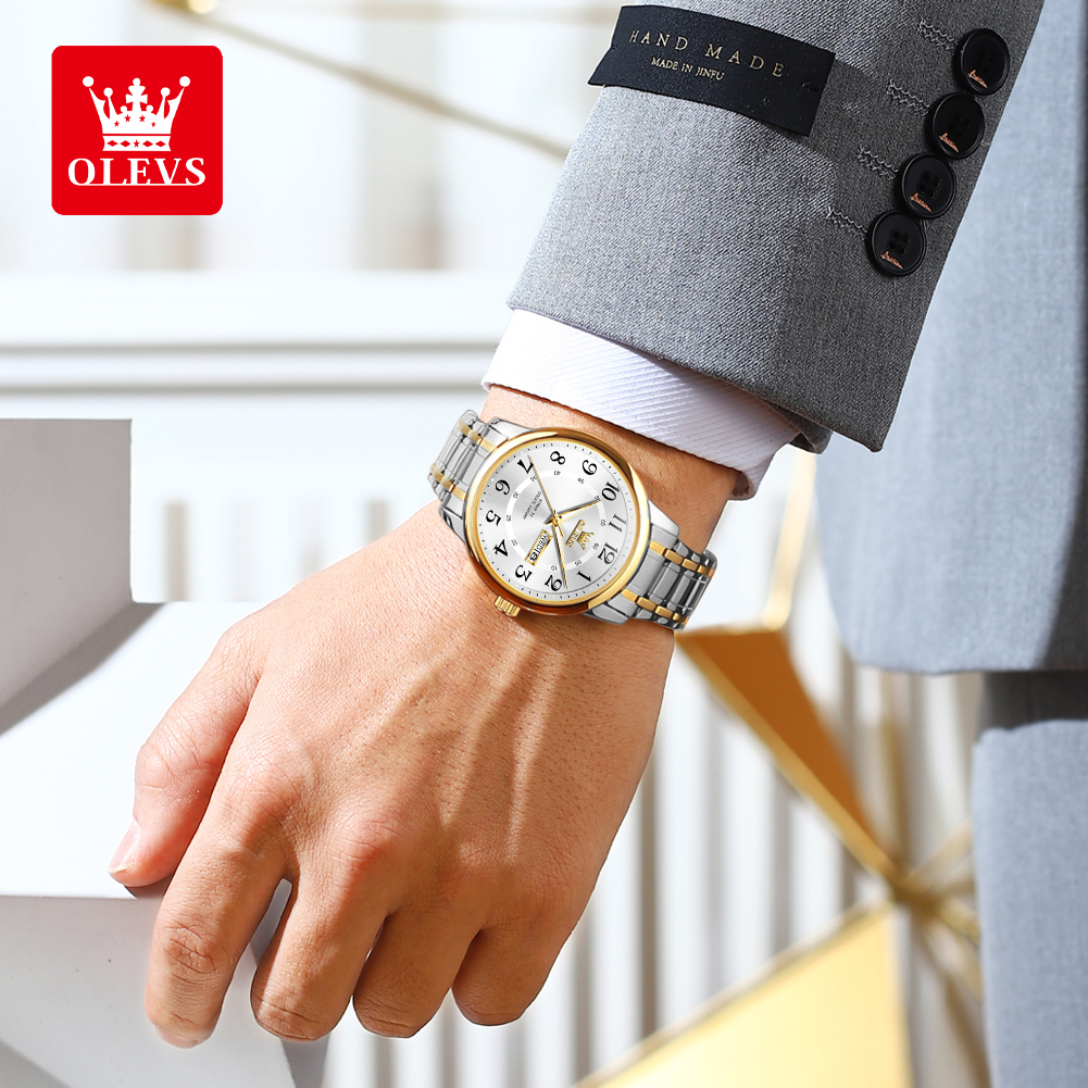 OLEVS Casual fashion men's wat - Luxury Watch Brands recensie en prijs