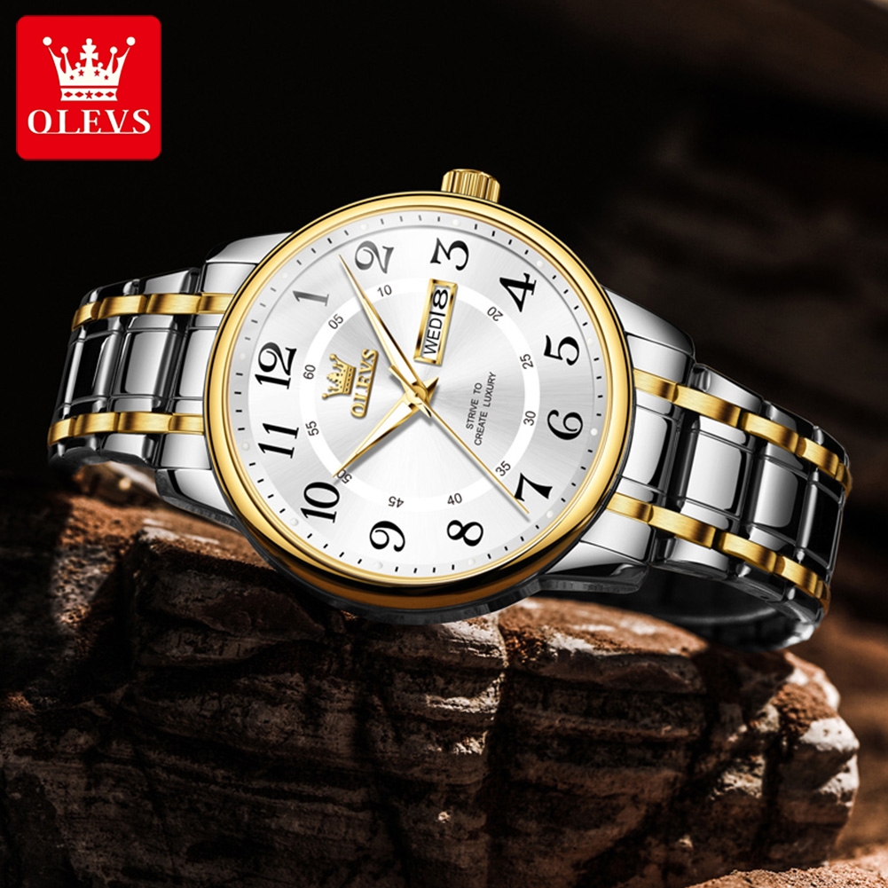 OLEVS Casual fashion men's wat - Luxury Watch Brands recensie en prijs