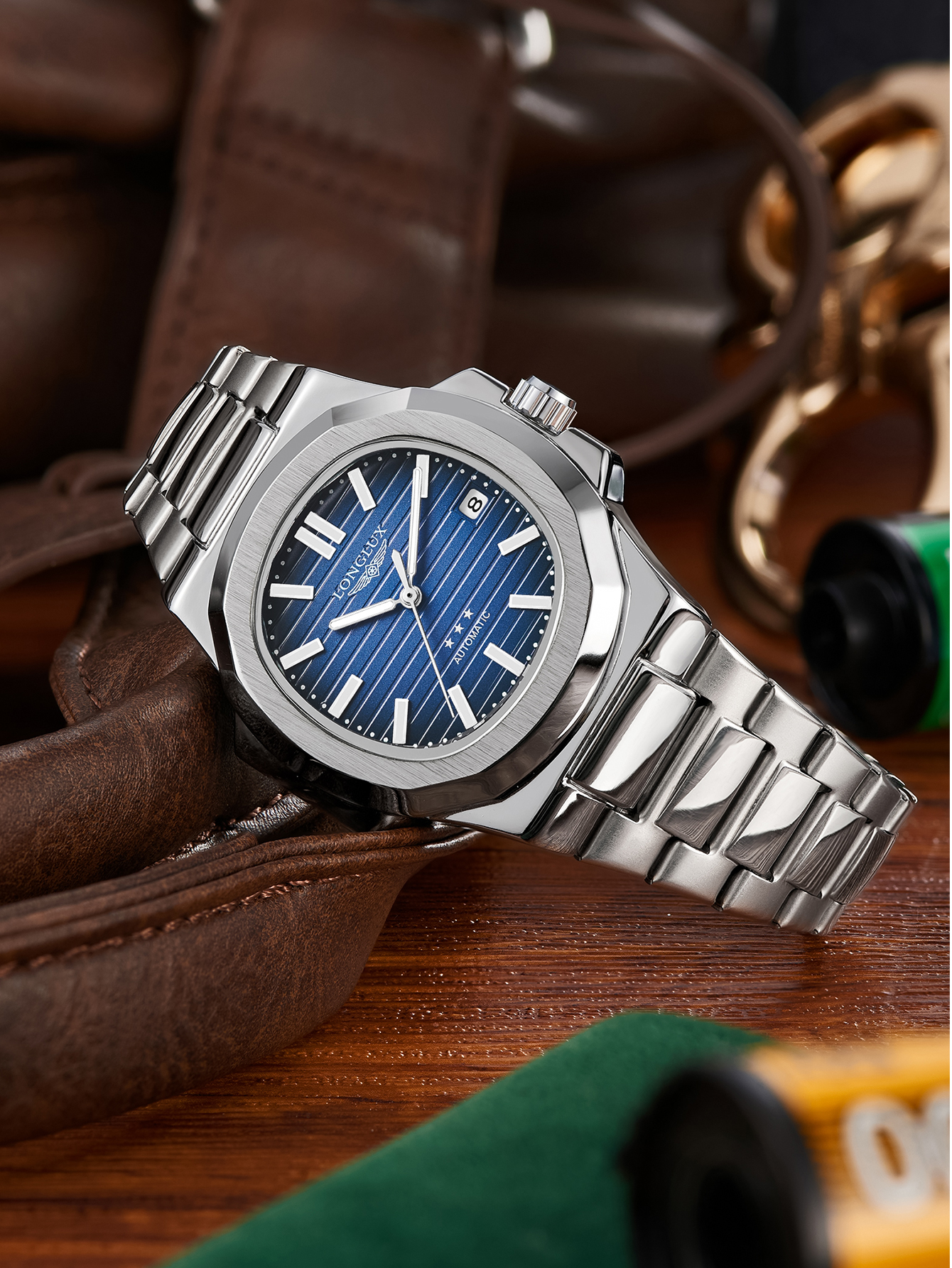 Men automatic watch business d - Luxury Watch Ap recensie en prijs