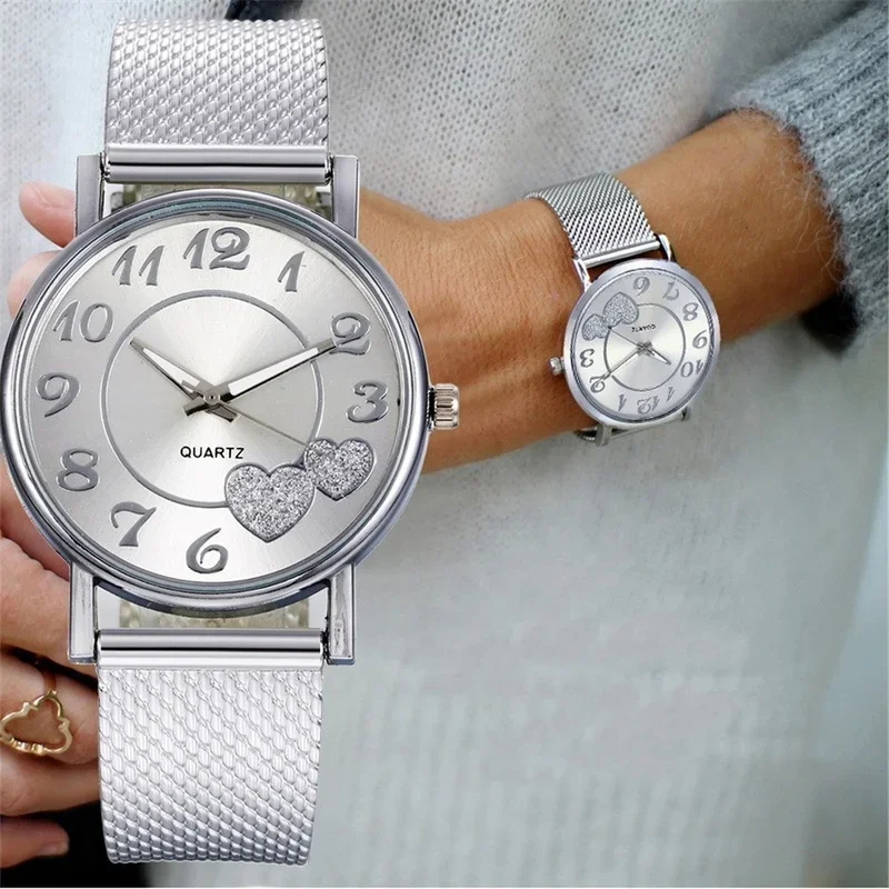 Elegant Rose Gold Heart Dial W - Luxury Watch Level recensie en prijs