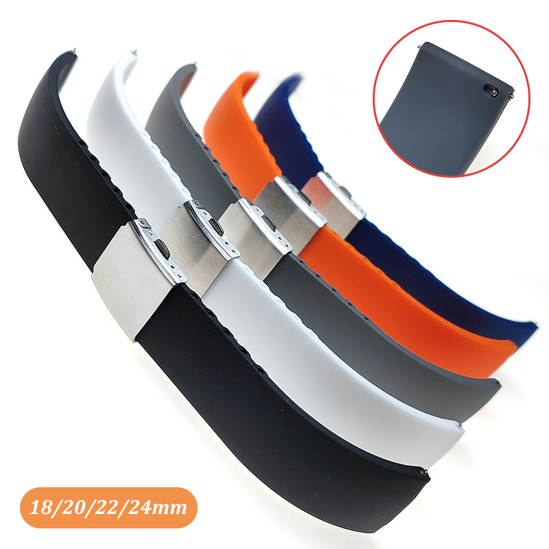 Soft Plain Silicone Watch Band - Luxury Watch Omega recensie en prijs