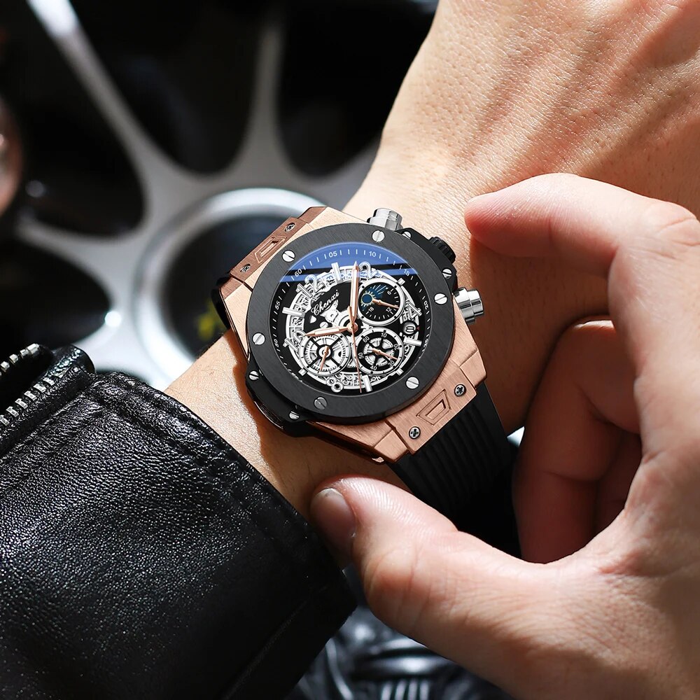 CHENXI Fashion Silicone Chrono - Luxury Watch Hublot recensie en prijs