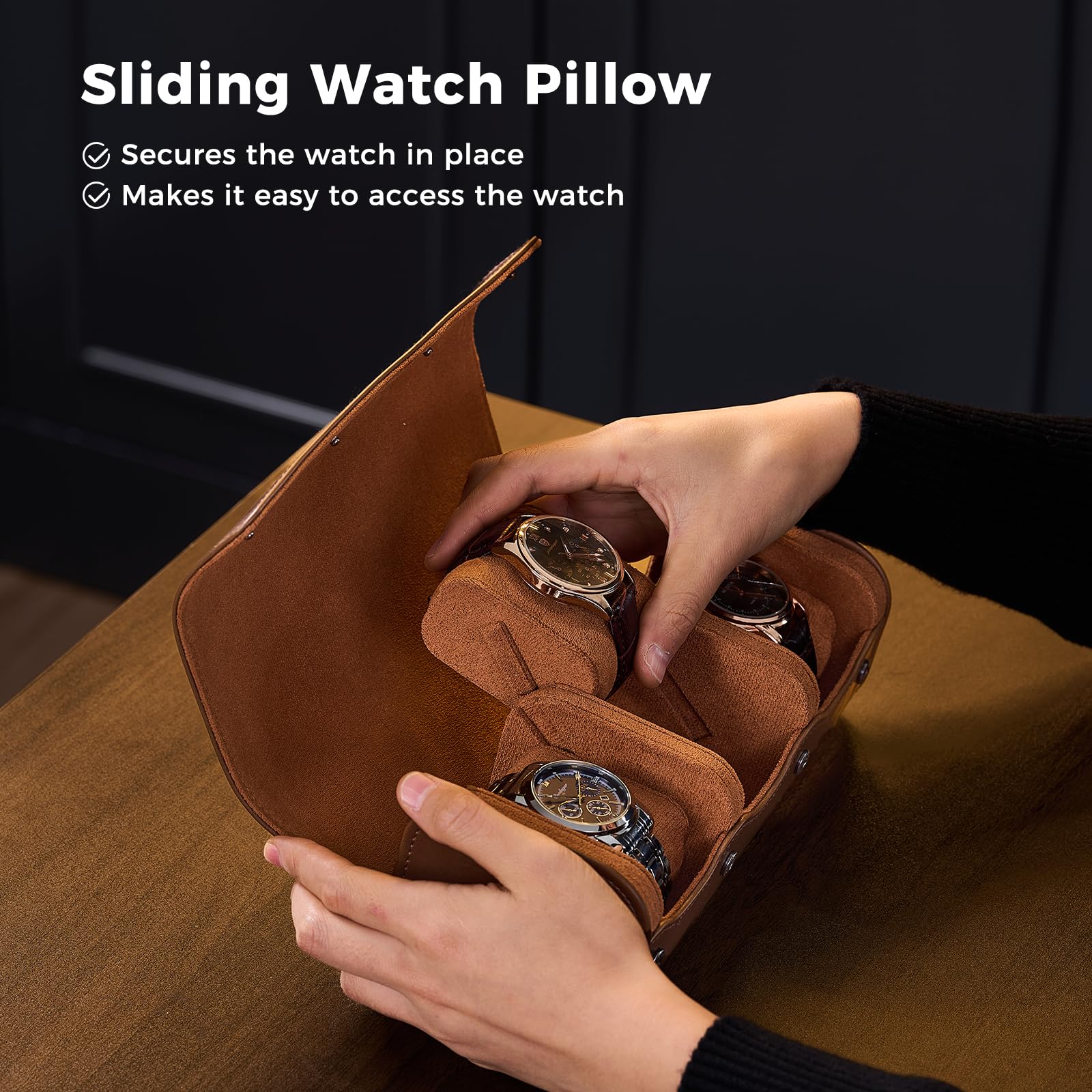 Luxury PU Leather Watch Case W - Luxury Watch Winder Box recensie en prijs