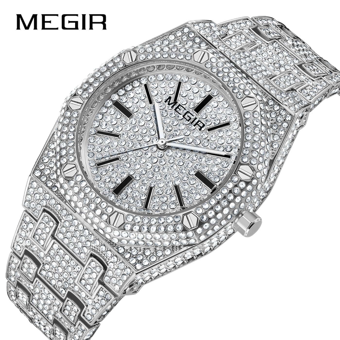 MEGIR Luxury Quartz Rhinestone - Luxury Watch Brands recensie en prijs