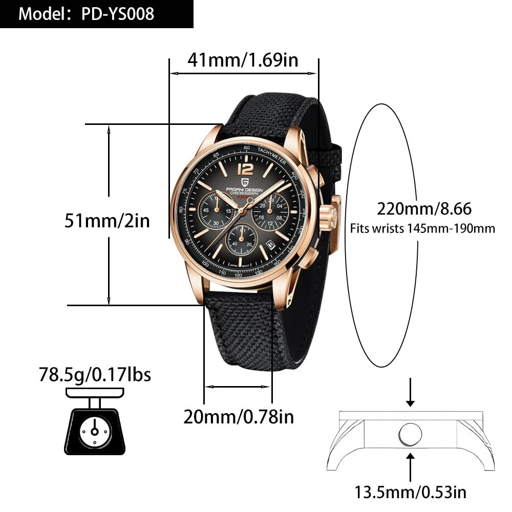 PAGANI DESIGN New Mens Watch 4 - Luxury Watch Brands recensie en prijs