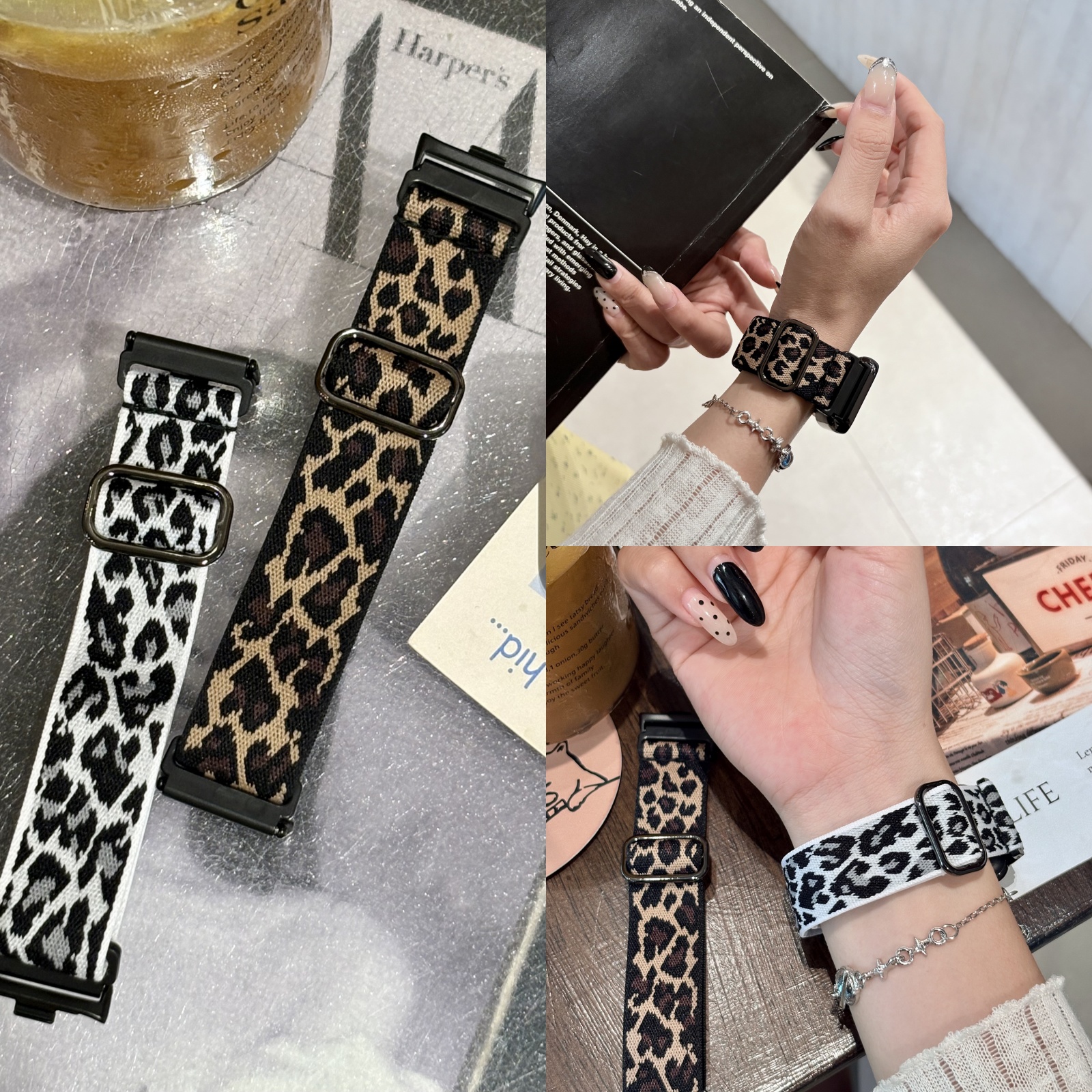Leopard Print Nylon Elastic St - Xiaomi Luxury Watch recensie en prijs