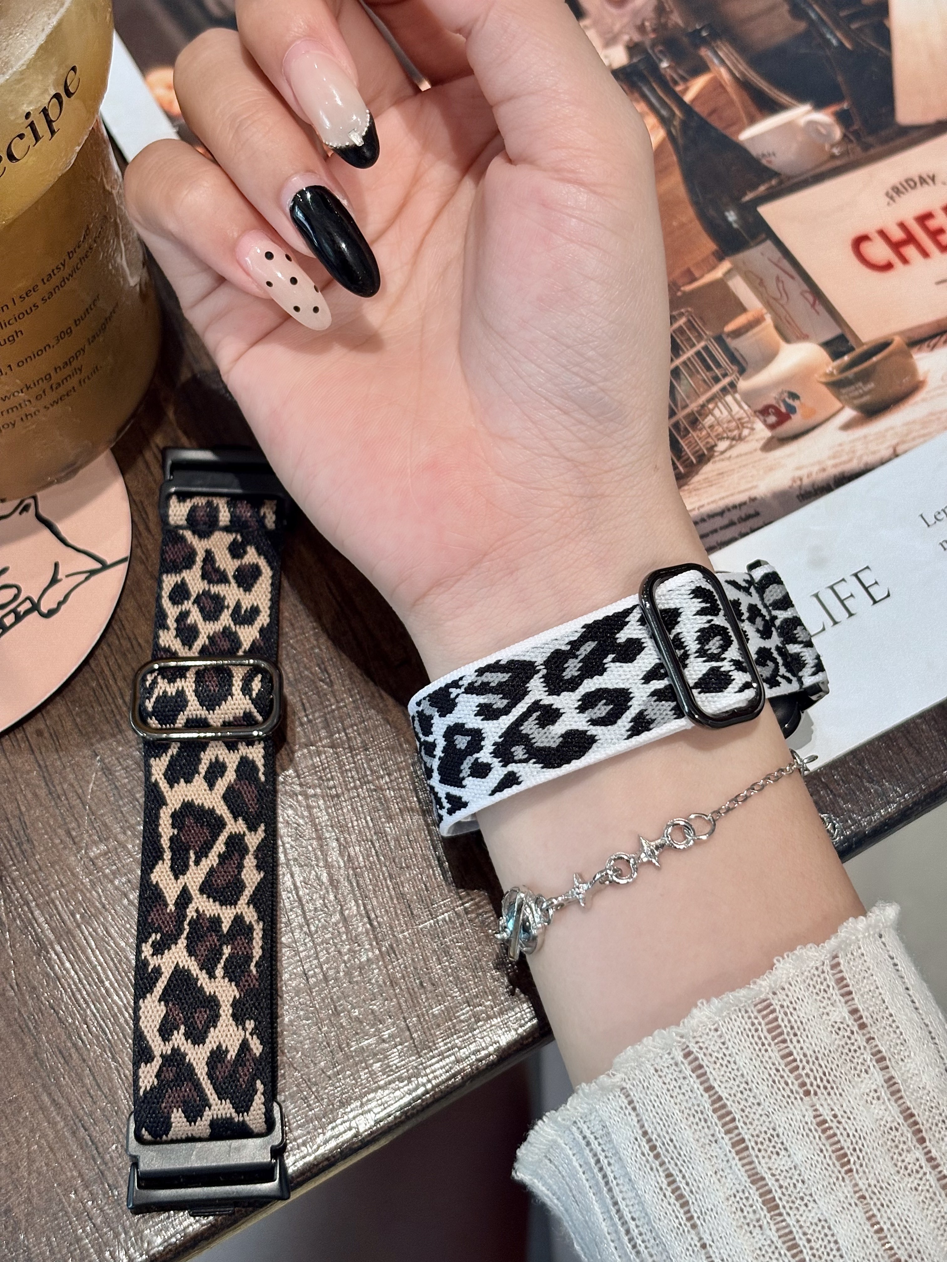 Leopard Print Nylon Elastic St - Xiaomi Luxury Watch recensie en prijs