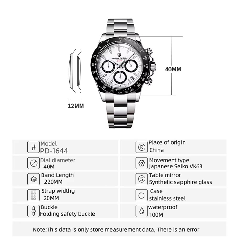 PAGANI DESIGN Top Men Business - Luxury Watch Design recensie en prijs