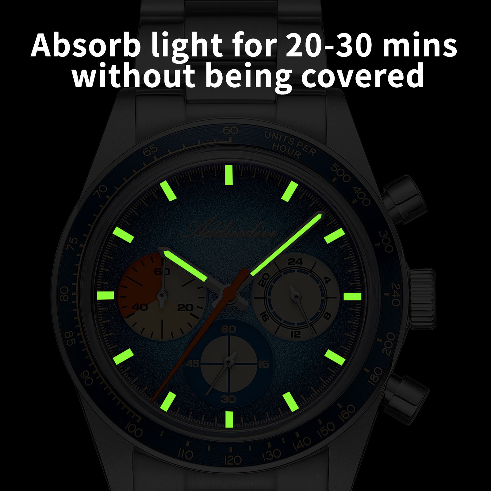 ADDIESDIVE Luxury Chronograph  - Luxury Watch Level recensie en prijs