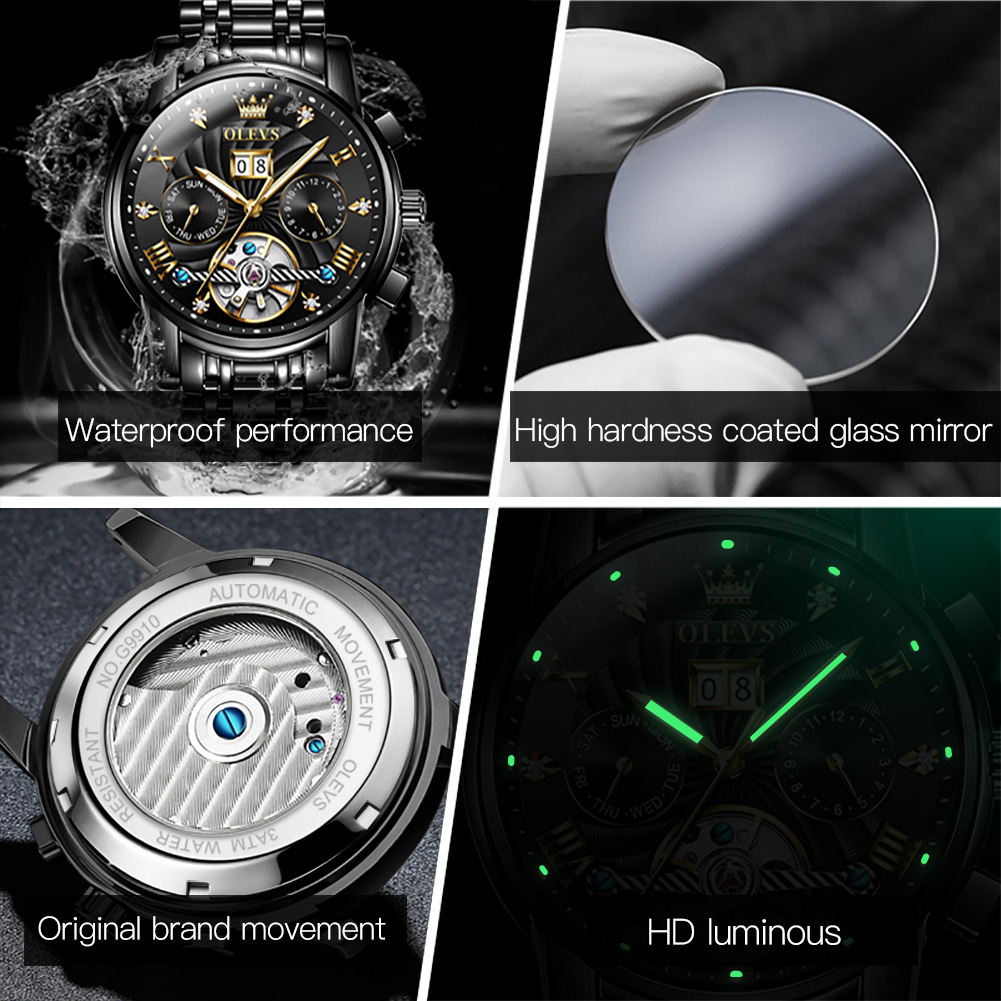 OLEVS Classic Men's Watches To - Luxury Watch Ap recensie en prijs