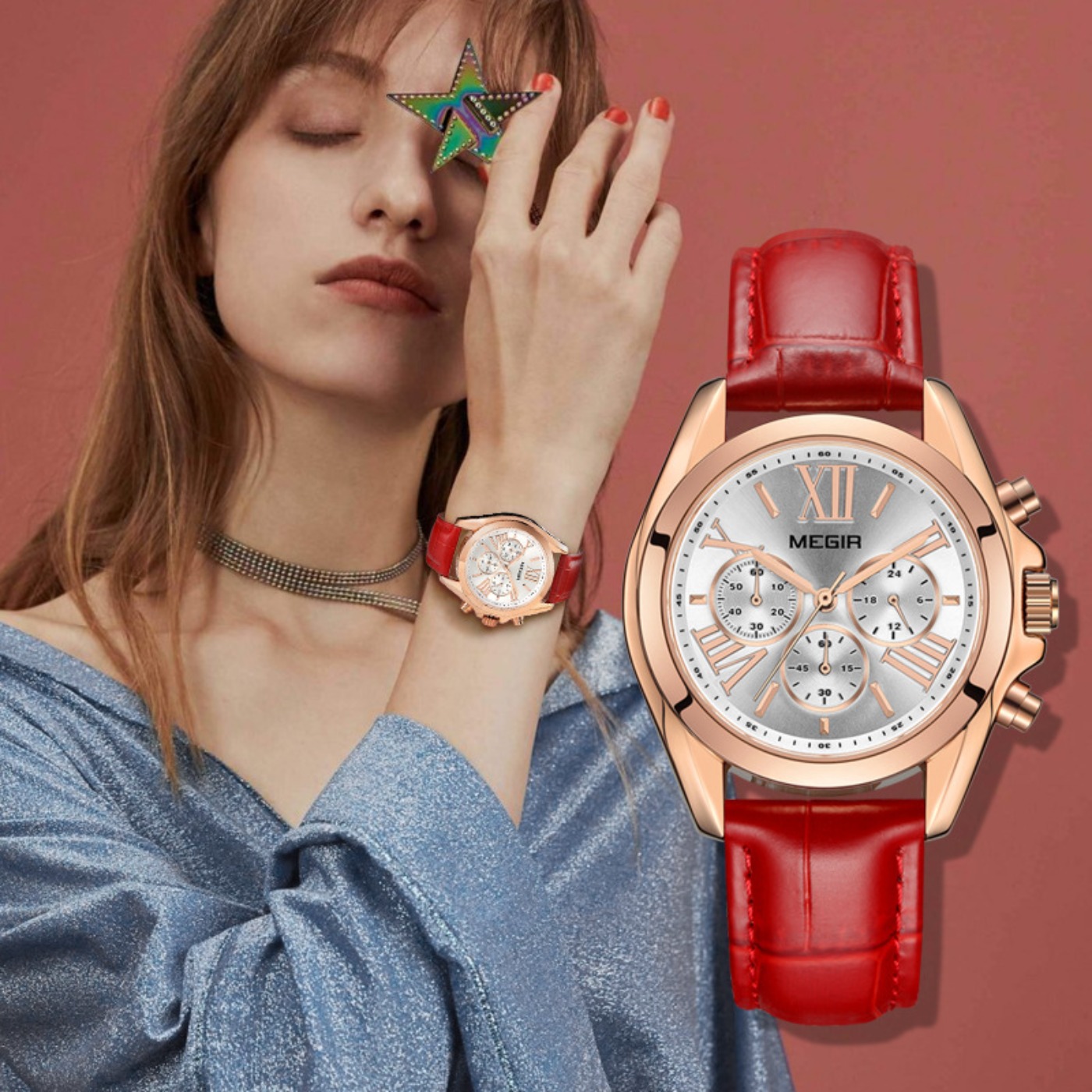 MEGIR New Luxury Leather Watch - Luxury Watch Brands recensie en prijs