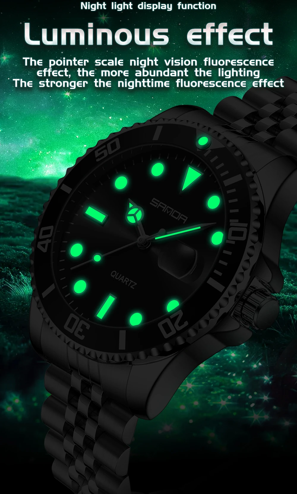 SANDA 1099 Fashion Luxury Men' - Luxury Watch Shop recensie en prijs