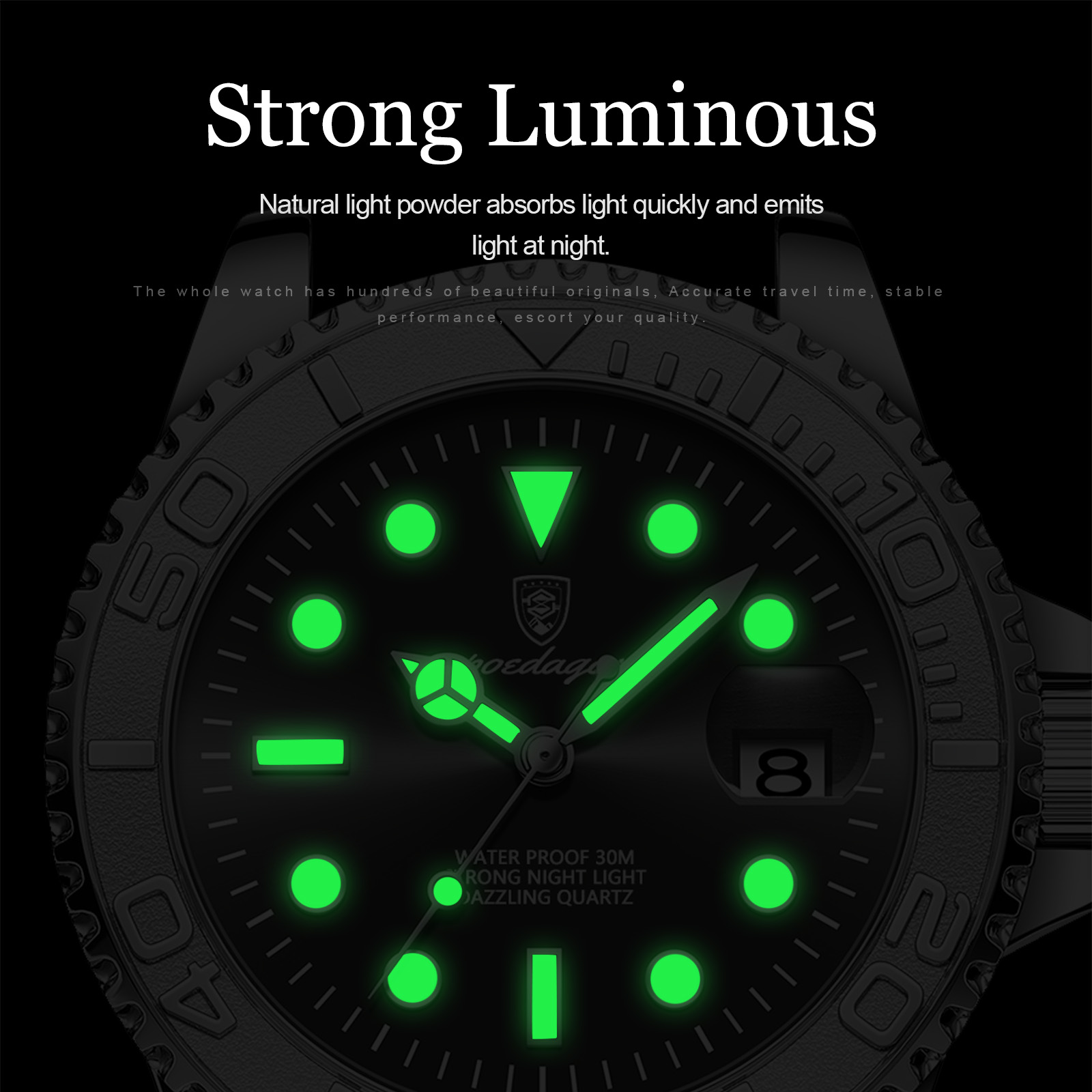 POEDAGAR Top Luxury Man Watch  - Luxury Watch Hublot recensie en prijs