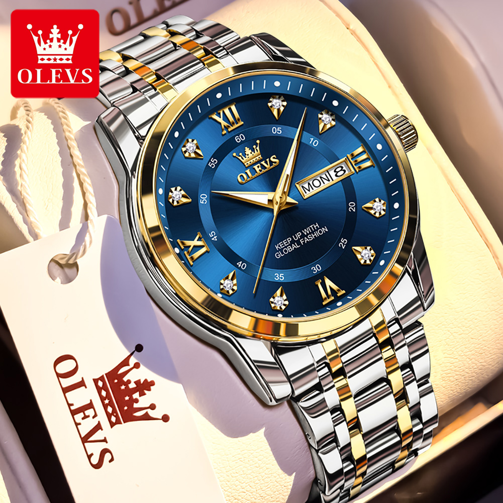 OLEVS Brand Fashion men's watc - Luxury Watch Brands recensie en prijs