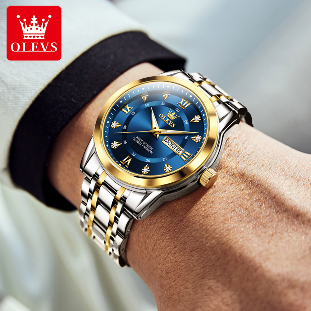 OLEVS Brand Fashion men's watc - Luxury Watch Brands recensie en prijs