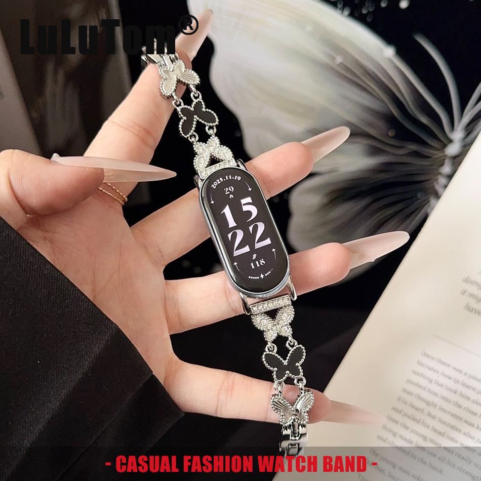 Luxury Diamond Butterfly Strap - Xiaomi Luxury Watch recensie en prijs